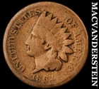 1862 Indian Head Cent- Semi Key Better Date No Reserve #J2372