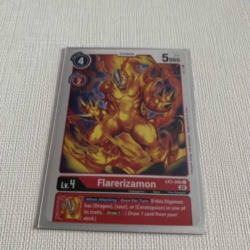 Flarerizamon [EX3-006] Digimon [Draconic Roar, Near Mint] - Afbeelding 1 van 1
