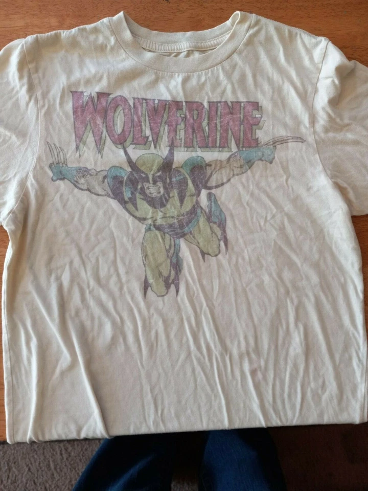  Camiseta vintage de Wolverine Marvel Comics  Foto 2 de 2