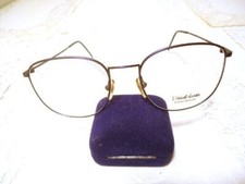 Daniel Hunter Designer Eyeglass Frames Mesa Navy Large 52/19 145 Lot 225 Vintage