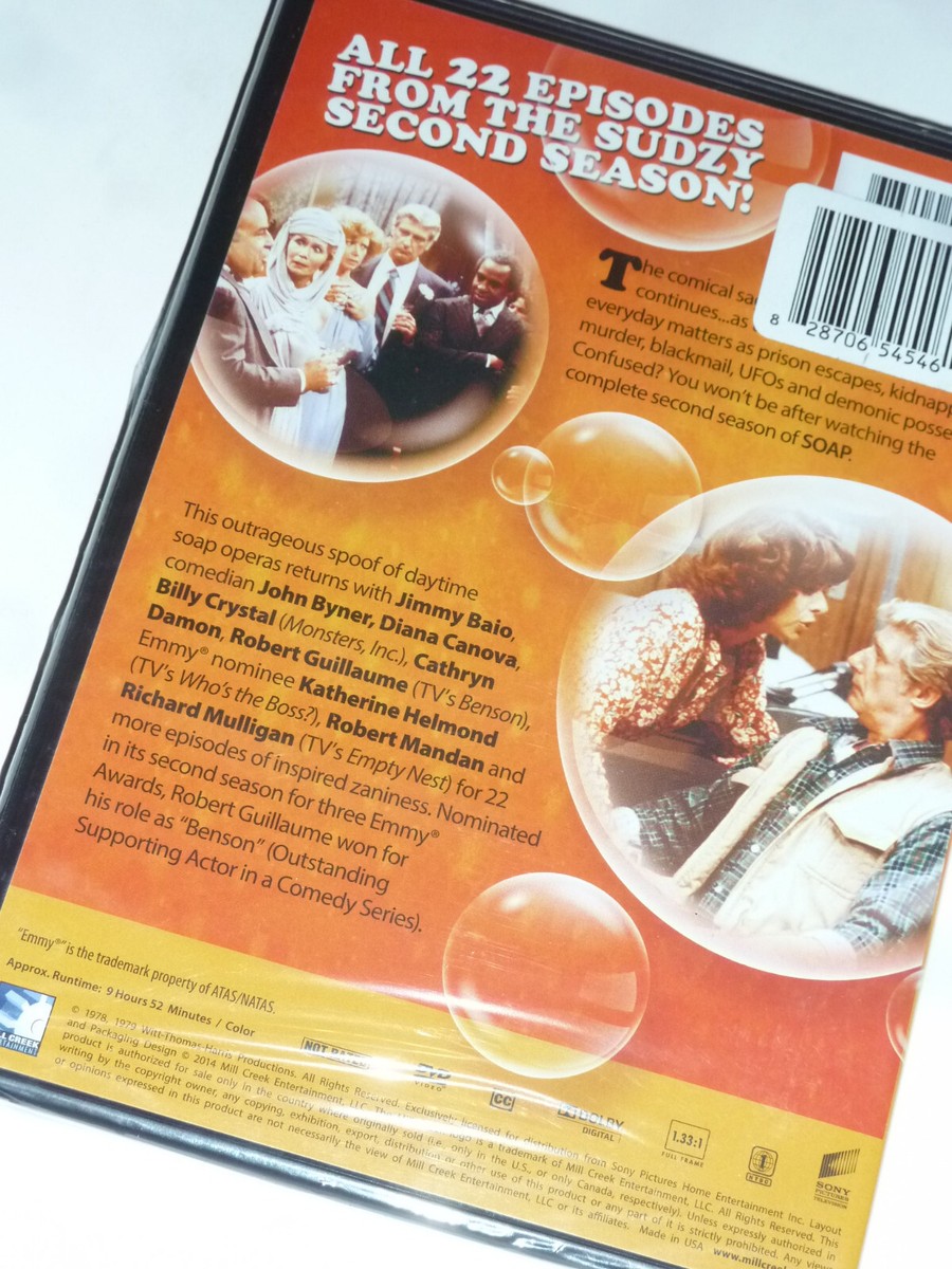 Soap: the Complete Second Season DVD 70s sitcom TV show soap opera