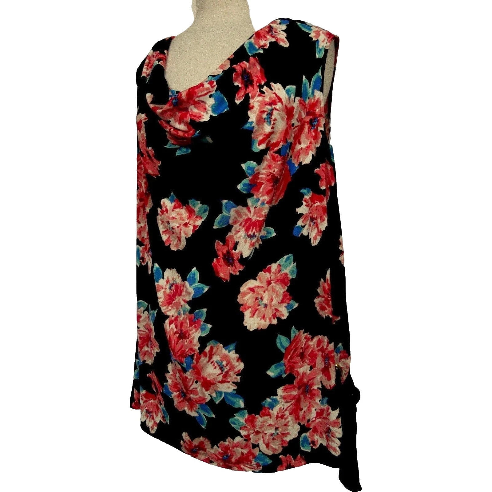 Tops floral Ellen Tracy Poliéster para Mujeres