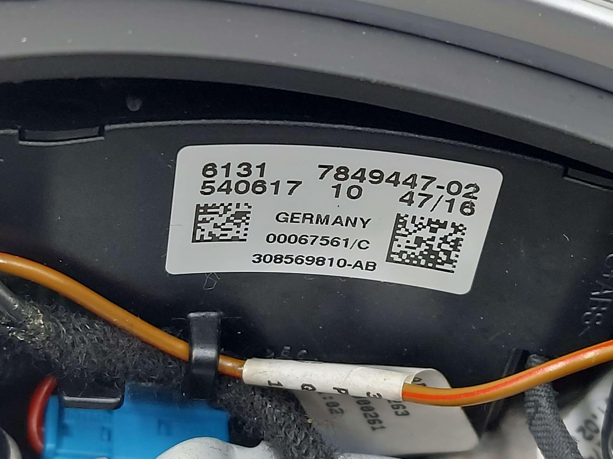 15-19 BMW X6 Steering Wheel Black M Package Paddle Shifters 