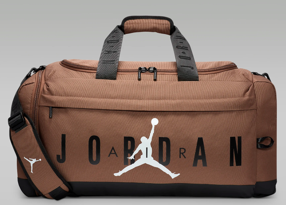 NWT Jordan Velocity Duffle Bag (62.5L) Medium Archaeo Brown | eBay