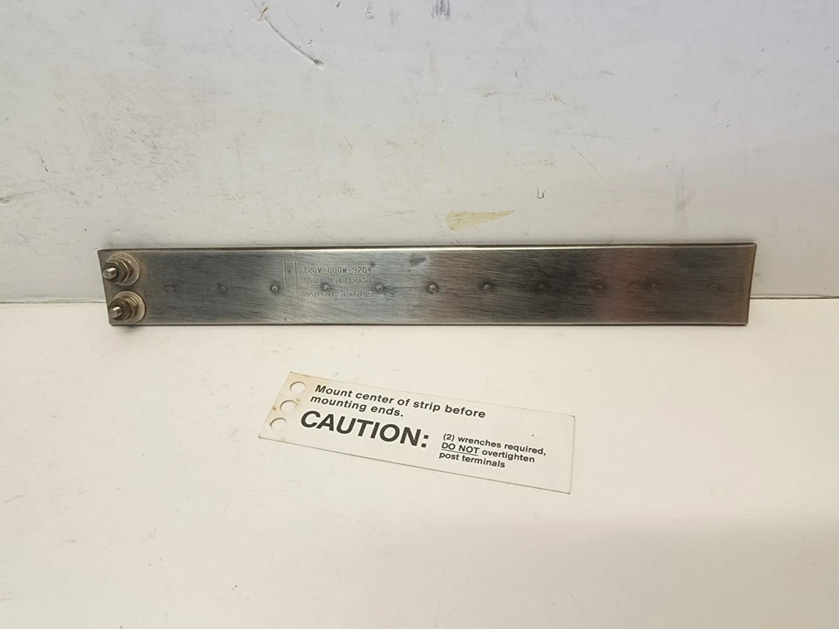 New Watlow 120v 800w Strip Heater element replacement Code MS1J12AS1 | eBay