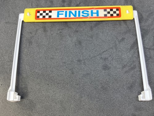 ๐ Artin Slot Car Track Finish/Start Line Sign FREE SHIPPING - Picture 3 of 5