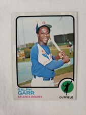 1973 Topps Baseball Card # 15 Ralph Garr Atlanta Braves