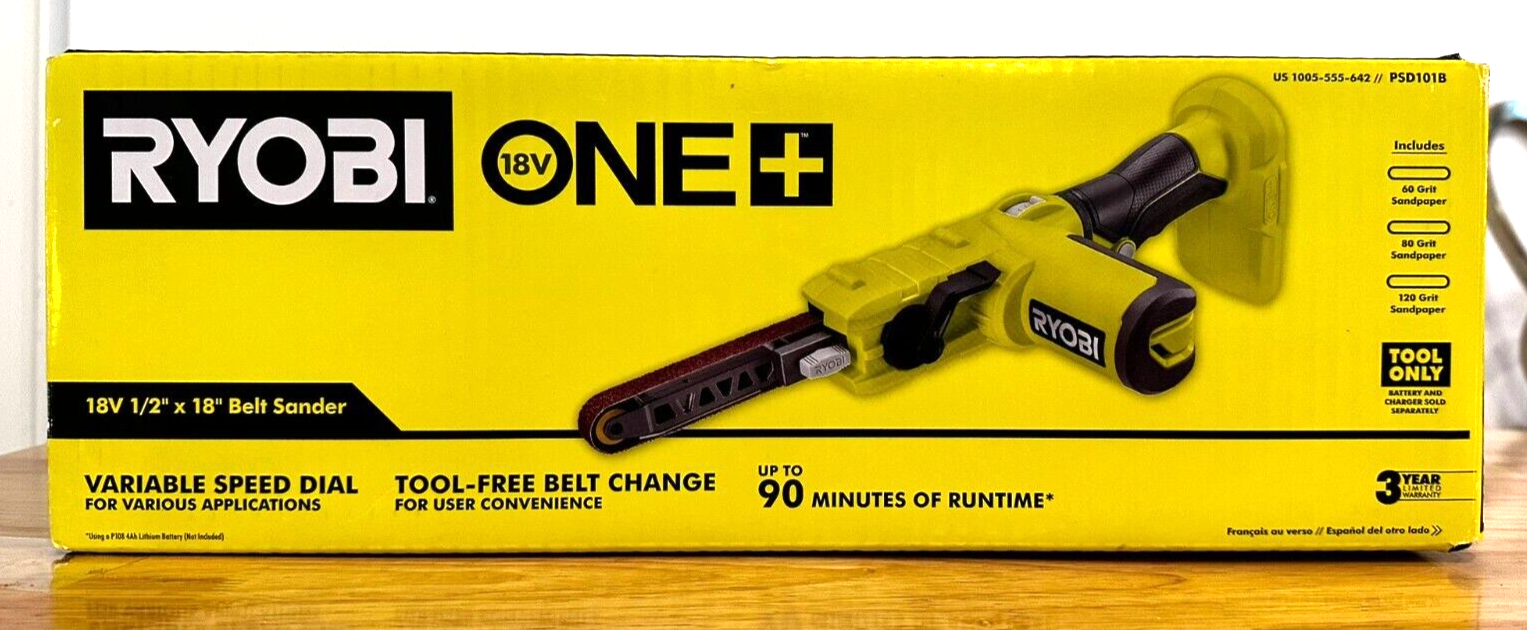 Ryobi One+ Ryobi 18 Volt Belt Sander Home Depot RYOBI ONE+
