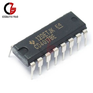 10pcs Cd4017 Cd4017be 4017 Dip 16 Decade Counter Divider Ic Chips Ebay