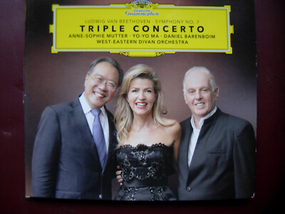 Beethoven - Tripelkonzert / Symphony No. 7, Barenboim, Yo-Yo Ma, Mutter *  TOP *