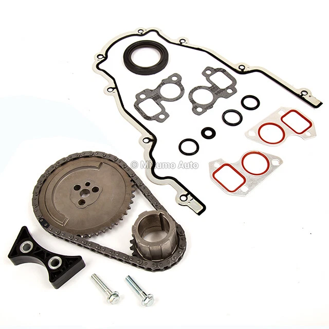 Timing Chain Kit Cover Gasket Fit 03-07 Cadillac Buick Chevrolet GMC 4.8 5.3 6.0 - Image 2 of 4
