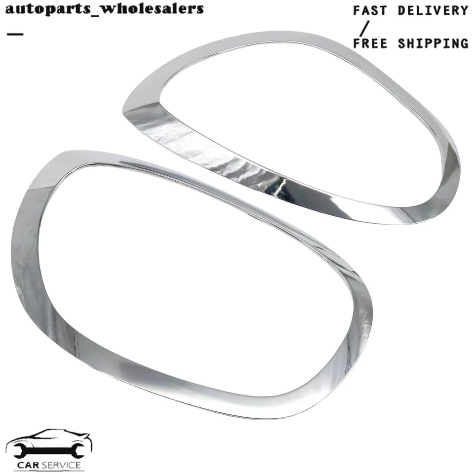 For Mini Cooper Countryman 2017-2024 Headlight Ret Ring Left + Right Side Foto 4 de 4