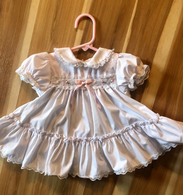 white frock for 6 months baby