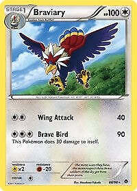 Pokemon Emerging Powers Holo Rare Card - Braviary 88/98 - Picture 1 of 1
