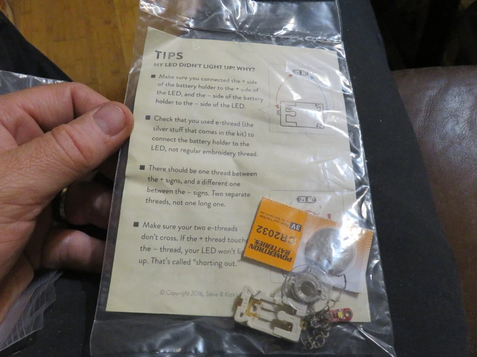 How to Sew a Light Up Pocket Kids Craft Kit - Image 2 of 3