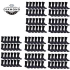 Wholesale Bulk Lots Mens Black Solid Crew Socks Sports Casual Cotton 9-11 10-13