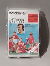 Schwarz ADIDAS Franz Beckenbauer Junior # 3-Streifen-Hose # OVP # vintage gr 152