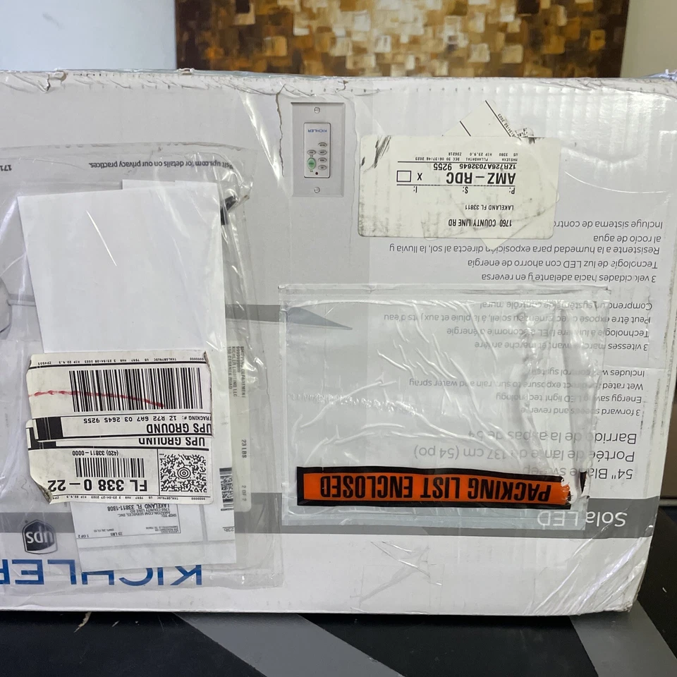 Kichler 330152 Sola 54" 3 Blade LED Indoor / Outdoor Ceiling Fan - White - Image 3 of 4