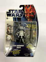 Hasbro Star Wars Clone Wars Clone Commander Wolffe CW17 Neu