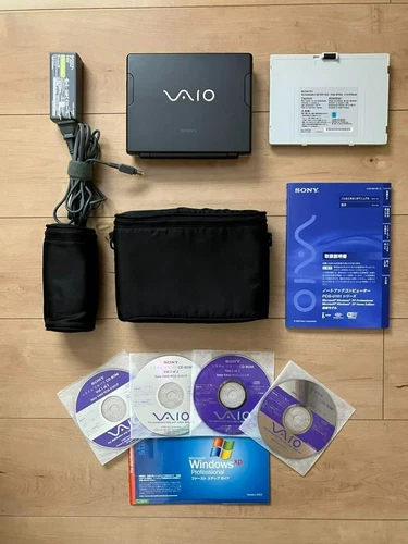 Sony Vaio PCG-U101/P Mini Laptop UMPC Windows XP Japan Vintage