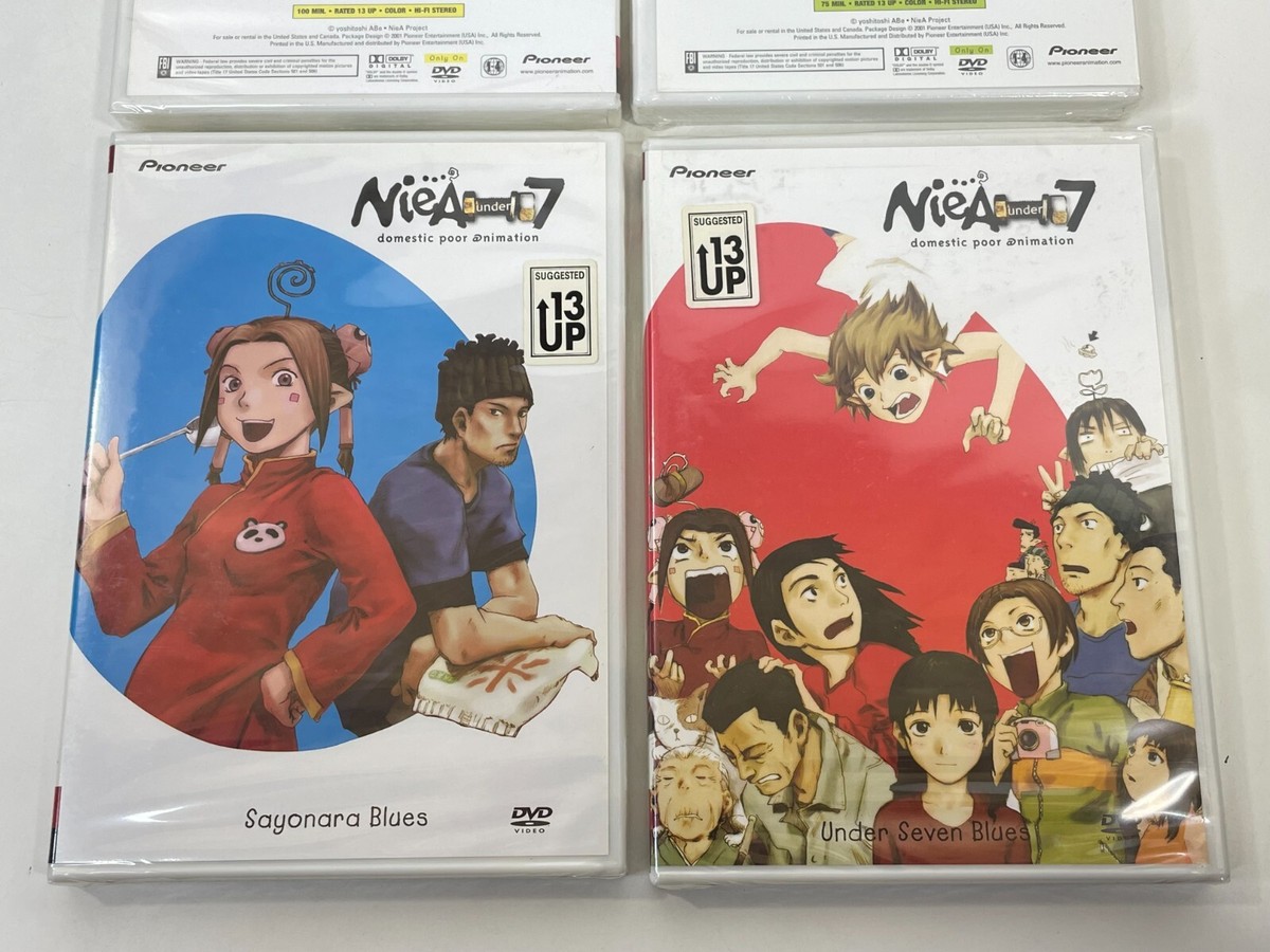 NEW! SEALED!* NieA Under Seven 7 (DVD, 2003, 4-Disc Set) Anime Complete Series | eBay NEW! SEALED!* NieA Under Seven 7 (DVD, 2003, 4-Disc Set) Anime Complete Series | eBay