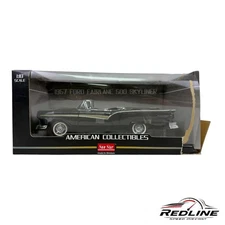 🇺🇸🇺🇸Sun Star 1957 FORD FAIRLANE 500 SKYLINER Raven Black 1:18 B3🇺🇸🇺🇸