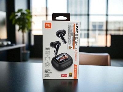 JBL Live Beam 3 Bluetooth Noise-Cancelling Wireless Charging