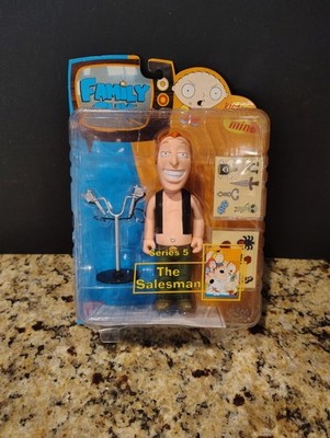 The Salesman Tattoo Artist Variant Series 5 2006 FAMILY GUY Mezco MOC Sealed #2