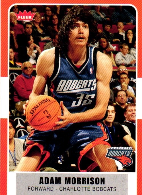 2007-08 Fleer Basketball Adam Morrison #69.