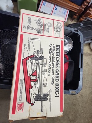 MTM Case-Gard RMC-1-30 Red Portable Maintenance Center For Rifles And Shotguns