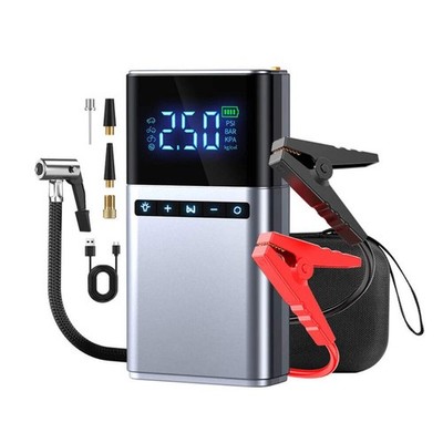 4 in1 Car emergency Start Jump Wireless Power Inflatable Pump All-in-one Hitchhi