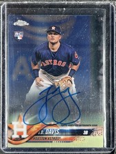 Davis, J.D. - 2018 Topps Chrome - Autograph - INV1