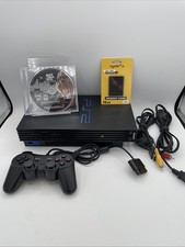 Sony PlayStation 2 (PS2) Console Bundle | SCPH-50001 | w/ GTA | Tested & Works