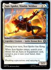Sun-Spider, Nimble Webber 154 Marvel's Spider-Man Magic: The Gathering NM
