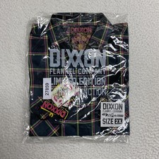 Dixxon Flannel Co Shirt Mens 2XL Black Plaid Punk Rock Museum Limited Edition