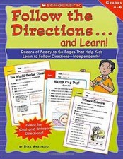 Follow The Directions...and Learn! - Paperback, by Anastasio Dina - Very Good