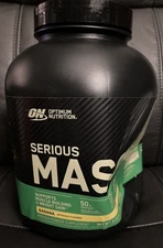 Optimum Nutrition Serious Mass Banana Protein Powder Weight Gain *Dented 1/2027