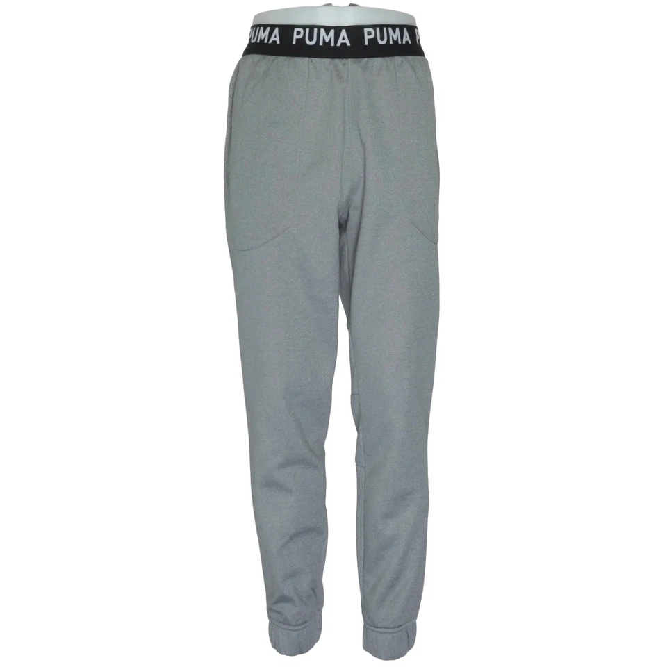 Puma, pantalon de jogging, taille : M, gris, unicolore, polaire, homme #MIC - Photo 1/4