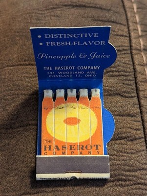 MATCHBOOK - HASCO FOR QUALITY  - SLICED PINEAPPLE - FEATURE -  UNSTRUCK!