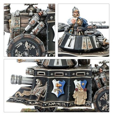 1x STEAM TANK *New on Sprue* Empire of Man Warhammer Old World