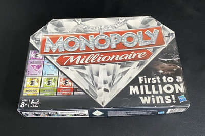 Monopoly Millionaire Board Game Hasbro 2012 Family Night Complete!