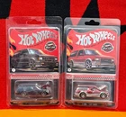 Hot Wheels Redline Club RLC 1992 GMC Typhoon Sprectraflame Red & Black SET