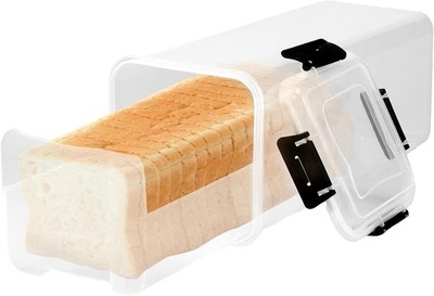 Brotkasten luftdicht Brotkästen für Küchentheke um Brot frisch zu halten mit Tablett