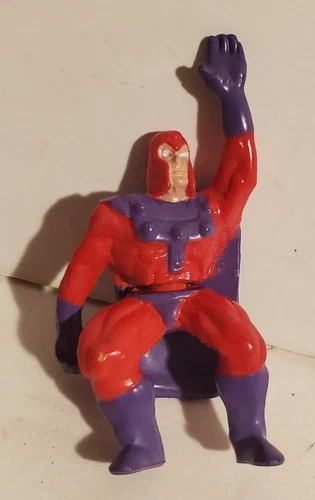 VINTAGE MARVEL TOYBIZ 1994 POCKET COMICS X-MEN MAGNETO MINI FIGURE 1.5" TALL