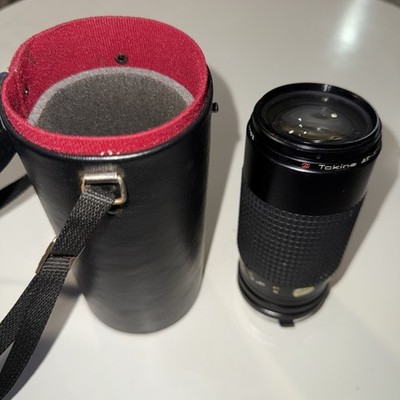 Tokina AT-X 50-250mm f/4-5.6 Made in Japan Canon Mount