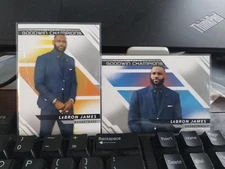 LeBron James 2022 Upper Deck Goodwin Champions #50 and 100 Lot of 2