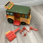 Vintage 1989 Teenage Mutant Ninja Turtles TMNT Party Wagon Van Bus Incomplete