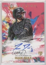 2020 Topps Inception Rookies & Emerging Stars Magenta 57/99 Isan Diaz Auto 1h1