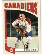 2004-05 In The Game ITG Franhises Canadian Montreal Canadiens Dickie Moore #49
