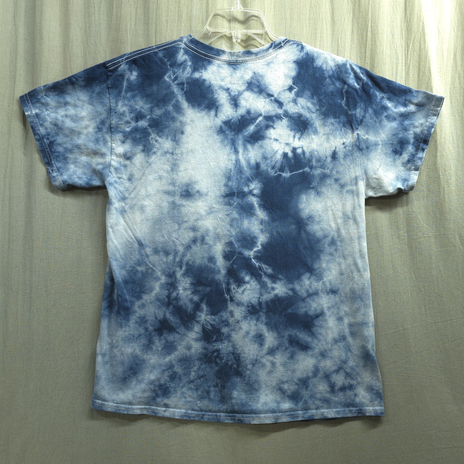 FILA T shirt Death Row Records logo tinta unita blu adulto media